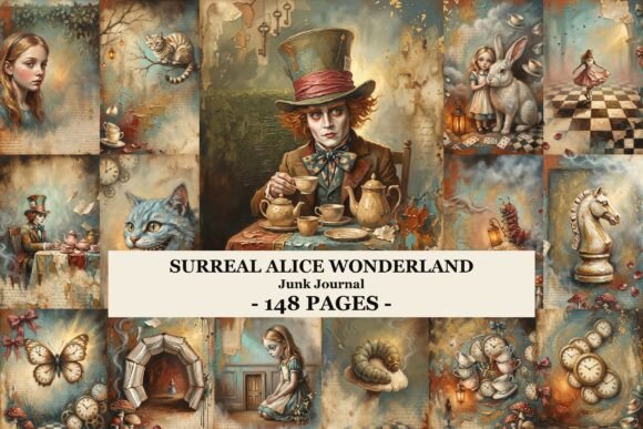 Surreal Alice Wonderland