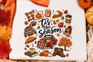 Tis the Season Fall Autumn Thanksgiving Graphic by T-Shirt Design ...