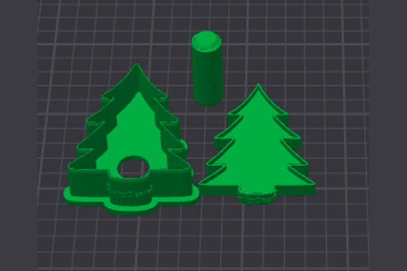Christmas Tree Cake Pop Mold STL Files - 3D Printable Holiday Treats - Image 4