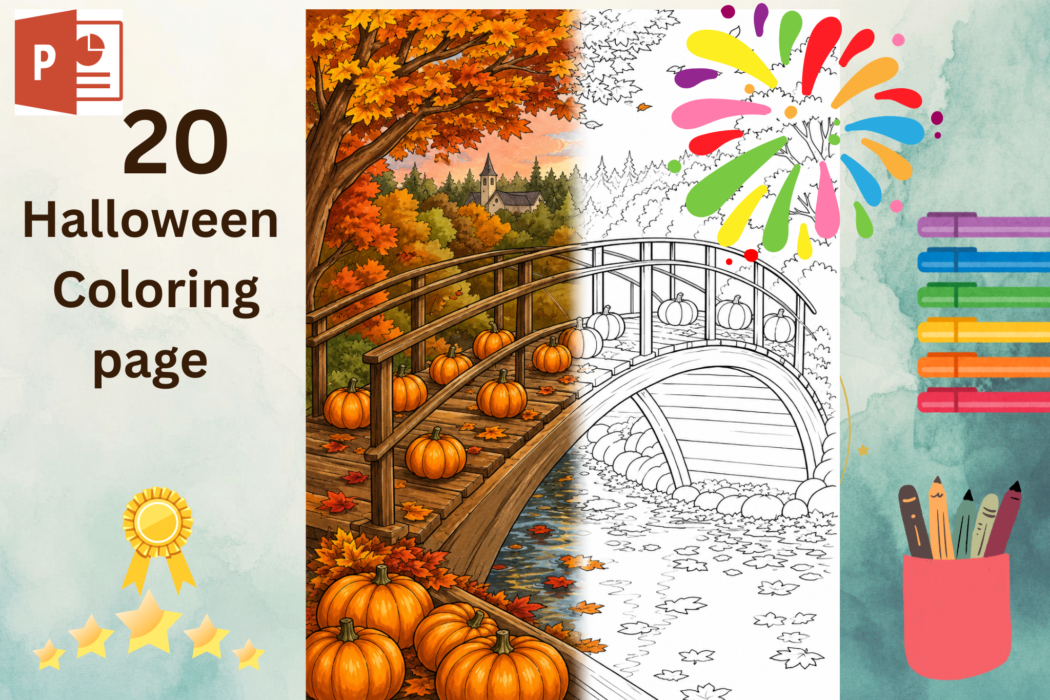 Cozy Halloween Coloring Book for Adults