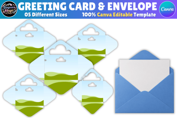 Greeting Card & Envelope Template