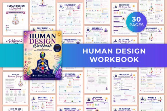 Human Design Workbook KDP Interiors