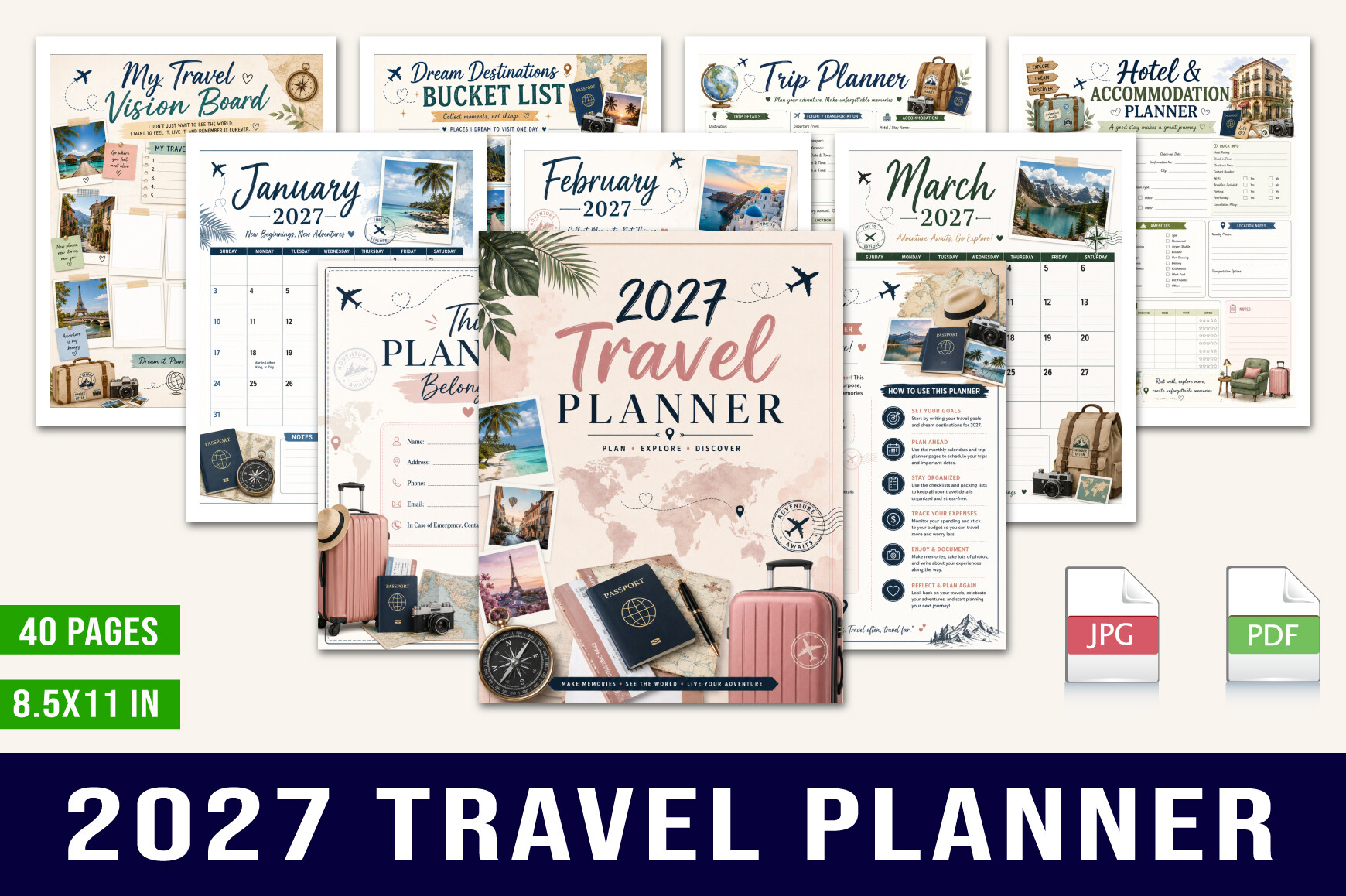2027 Travel Planner