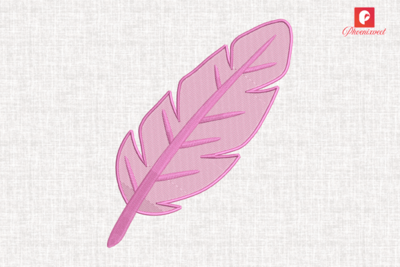 Breast Cancer Pink Feather