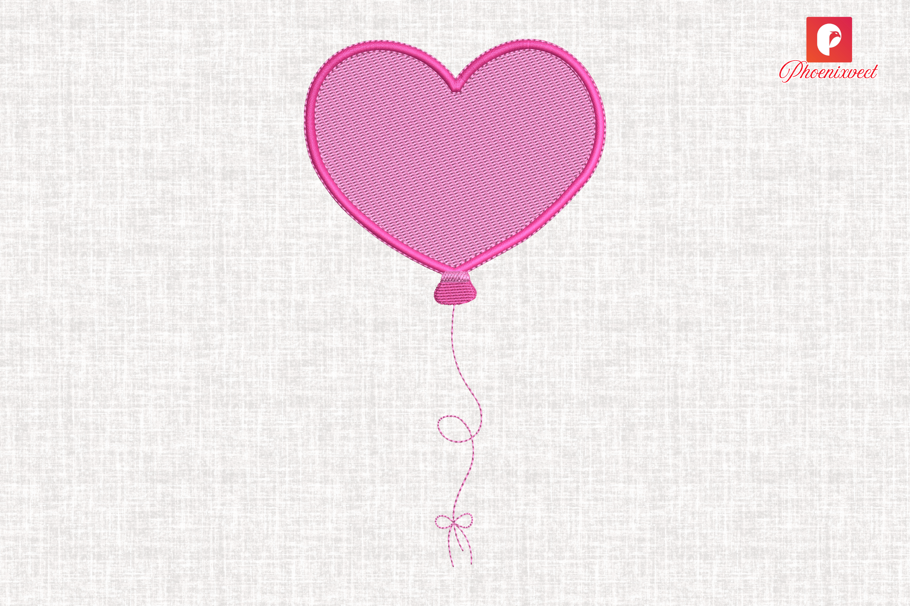Breast Cancer Pink Heart Balloon