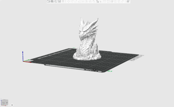 Dragon Keeper Bust STL | Highly Detailed Fantasy 3D Print Model - Image 2