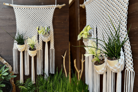Macrame Wall Planter PDF Pattern