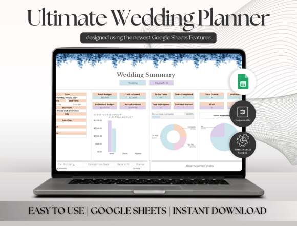 Ultimate Wedding Planner Spreadsheet