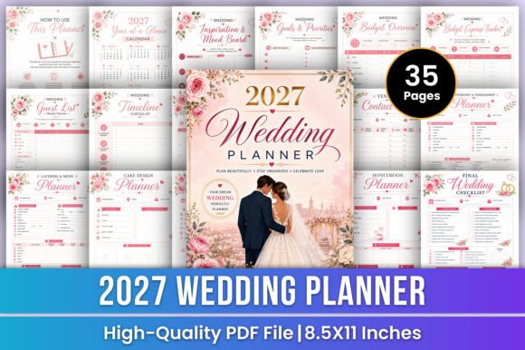 2027 Wedding Planner | Couple Wedding