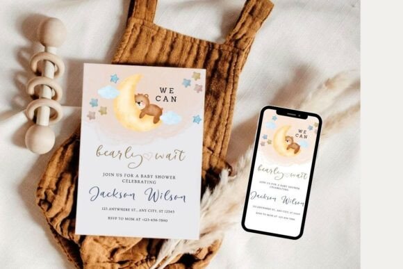Baby Shower Invitation Template 2