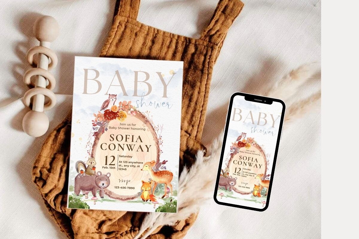 Baby Shower Invitation Template 30