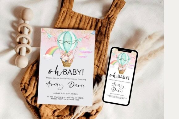 Baby Shower Invitation Template 31