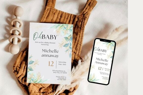 Baby Shower Invitation Template 39