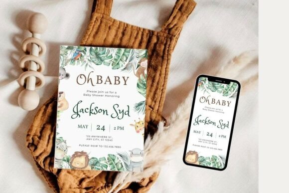 Baby Shower Invitation Template 47