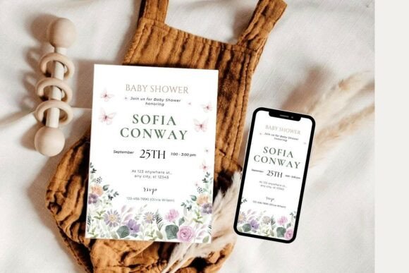 Baby Shower Invitation Template 58