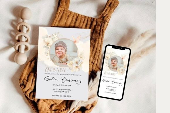 Baby Shower Invitation Template 84