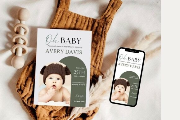 Baby Shower Invitation Template 85