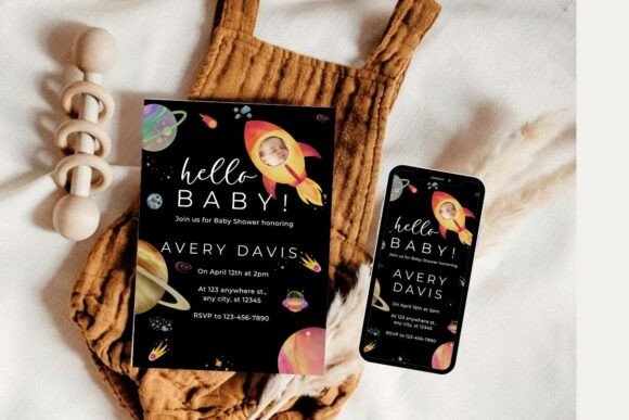 Baby Shower Invitation Template 93