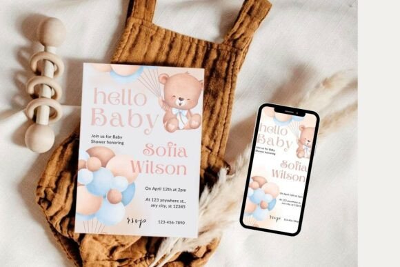 Baby Shower Invitation Template