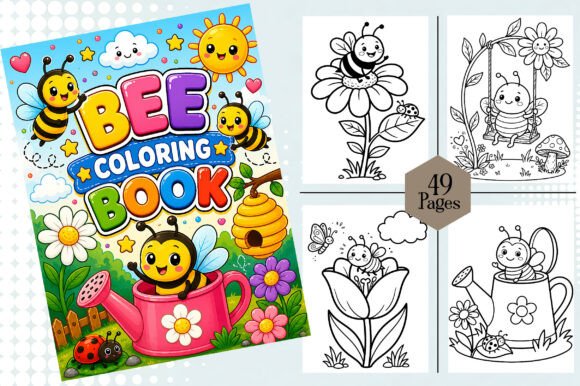 Bee Coloring Book