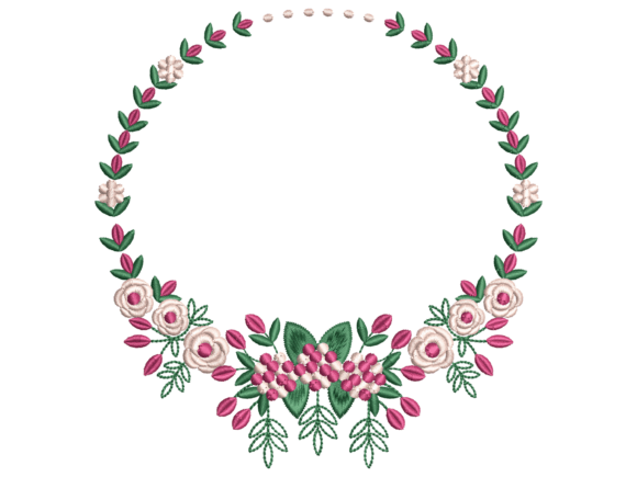 Blush Rose Botanical Floral Wreath