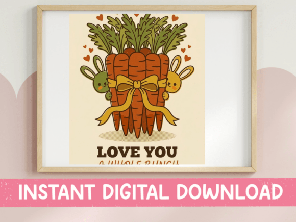 Love You a Whole Bunch Carrots