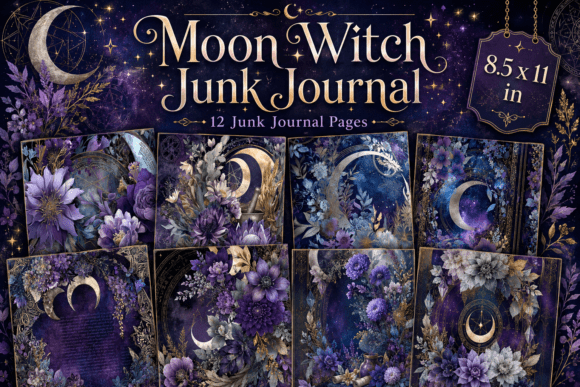 Moon Witch Junk Journal