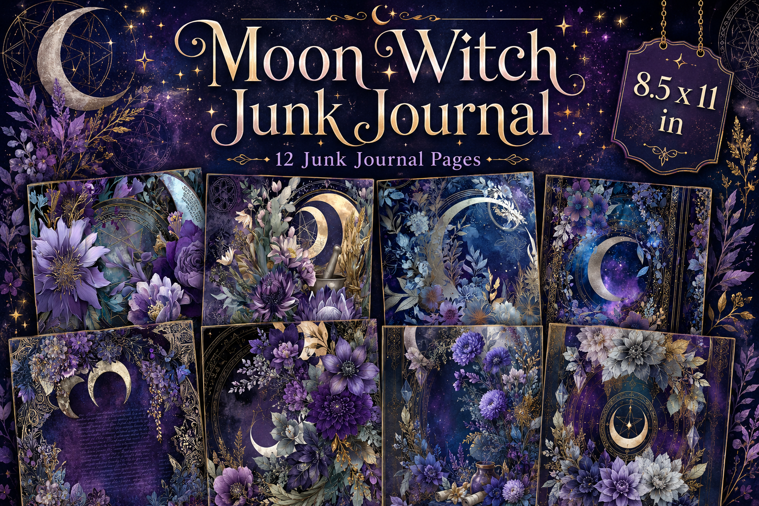 Moon Witch Junk Journal
