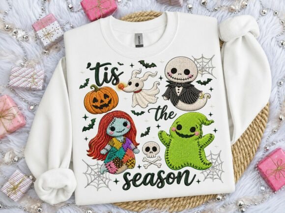Tis the Season Halloween PNG Tee Design