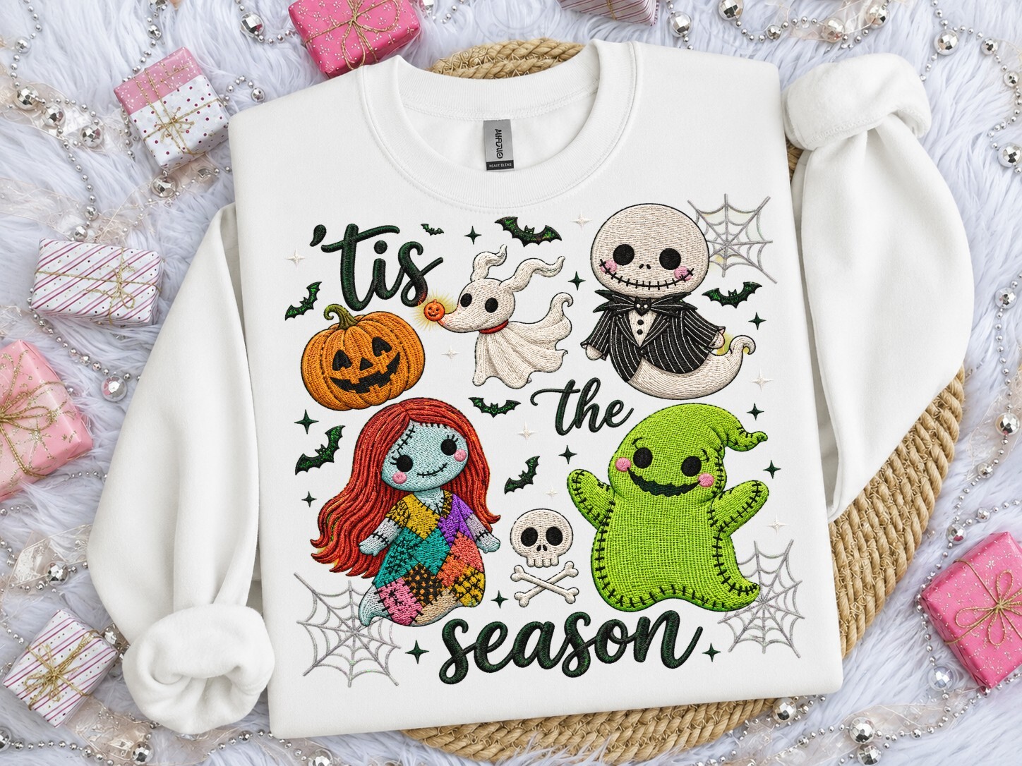 Tis the Season Halloween PNG Tee Design