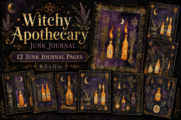 Witchy Apothecary Junk Journal