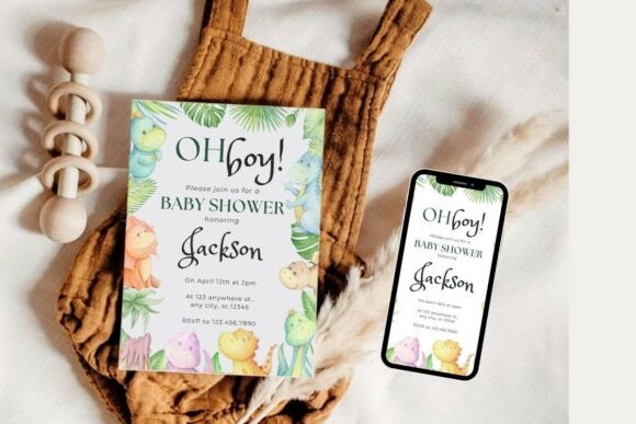 Baby Shower Invitation Template 11