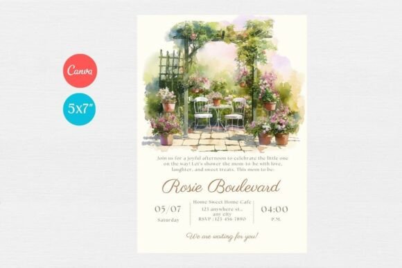 Baby Shower Invitation Template 116