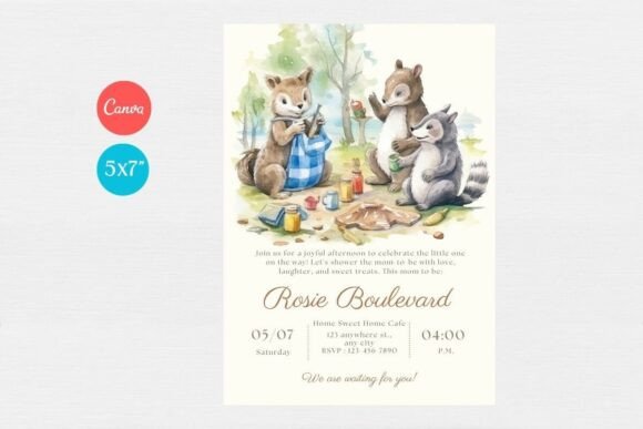 Baby Shower Invitation Template 127