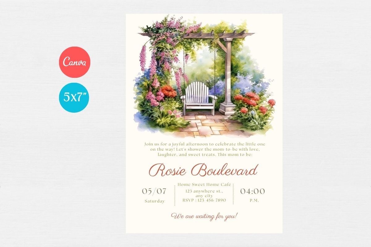 Baby Shower Invitation Template 129