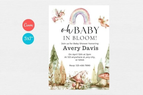 Baby Shower Invitation Template 138