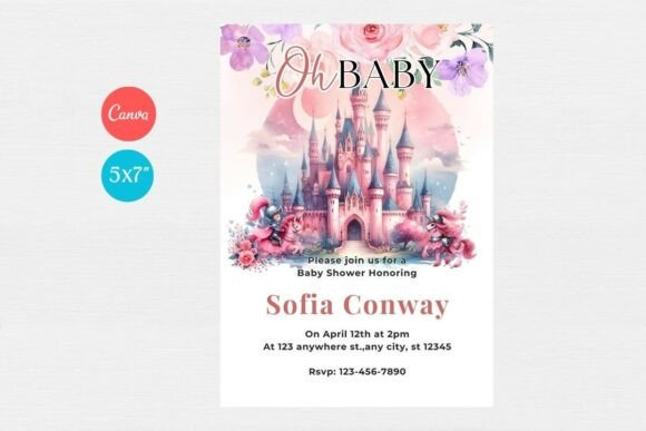 Baby Shower Invitation Template 143