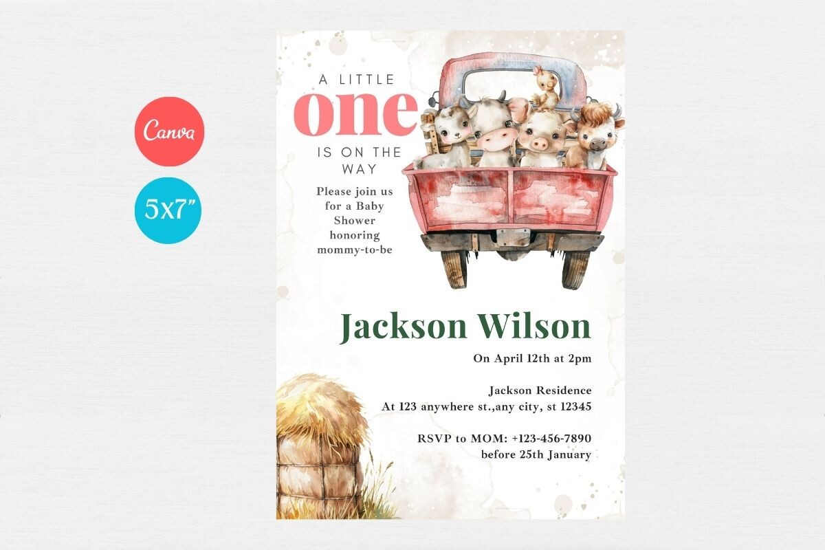 Baby Shower Invitation Template 148