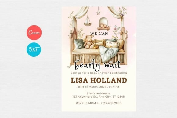 Baby Shower Invitation Template 156
