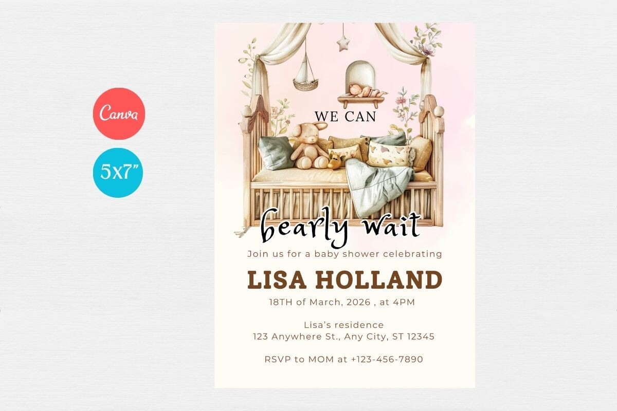 Baby Shower Invitation Template 156