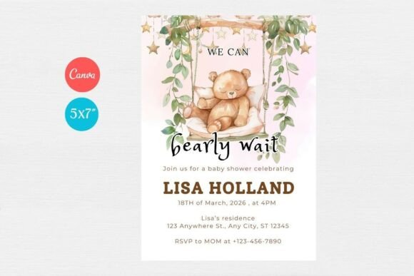 Baby Shower Invitation Template 158
