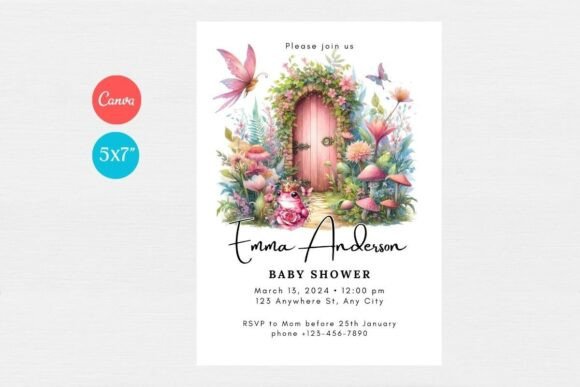 Baby Shower Invitation Template 170