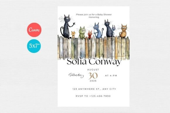 Baby Shower Invitation Template 192