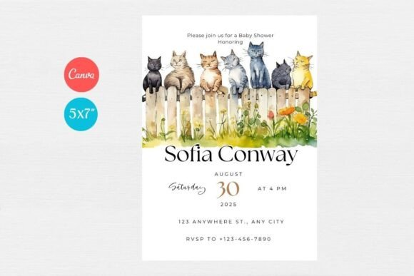 Baby Shower Invitation Template 193