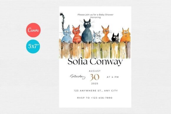 Baby Shower Invitation Template 194