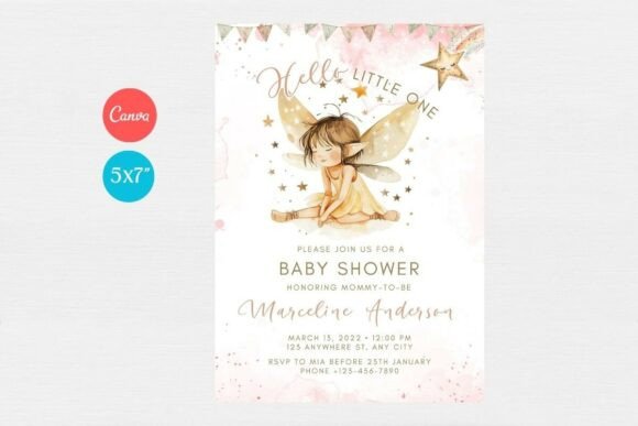Baby Shower Invitation Template 198