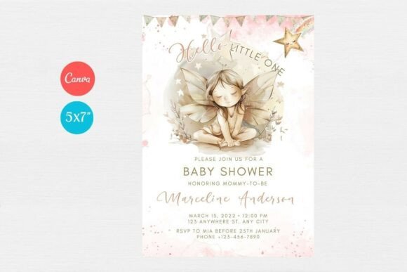 Baby Shower Invitation Template 199