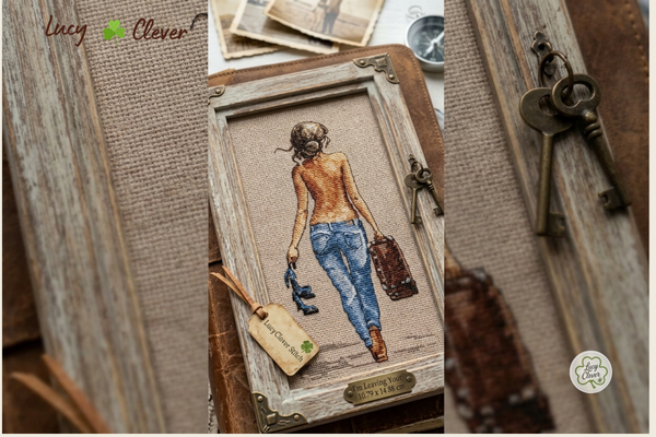 Cross Stitch Pattern PDF I'm Leaving You