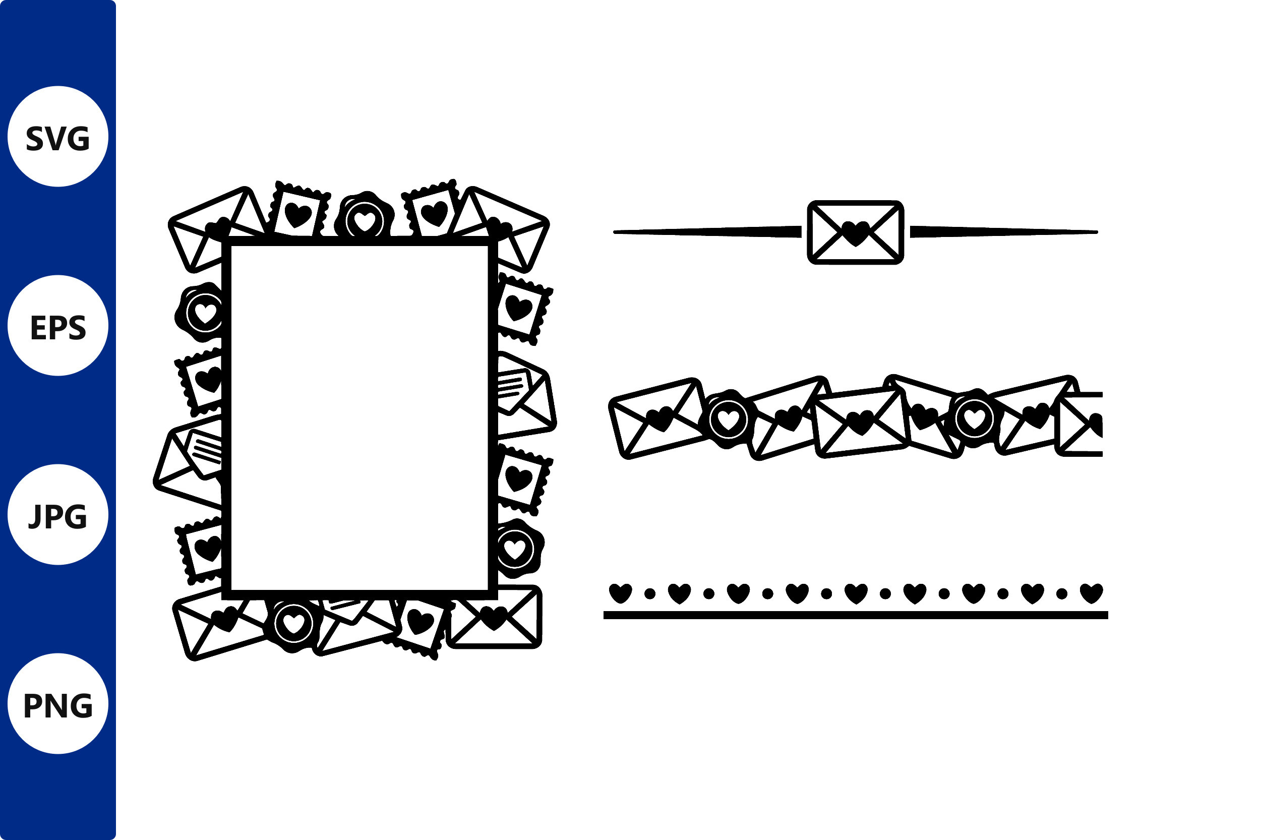 Love Letter Border Collection