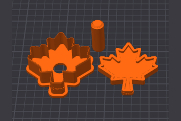 Maple Leaf Cake Pop Mold STL Files | Fall Harvest Treats - Image 4